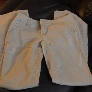 Flare khaki pant